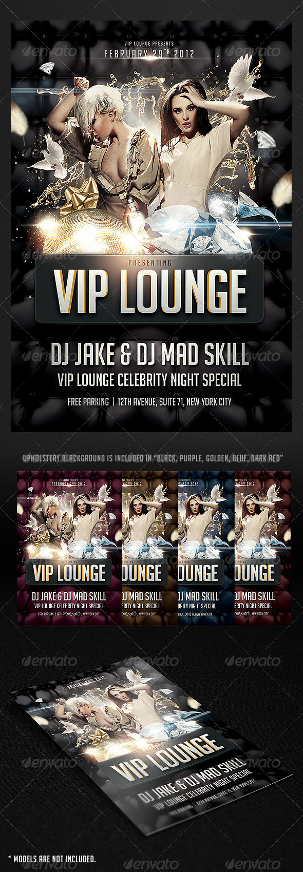 VIP Lounge Flyer, Print Templates | GraphicRiver