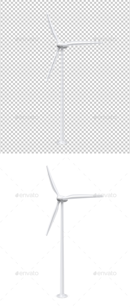 Wind Turbine, Vectors | GraphicRiver
