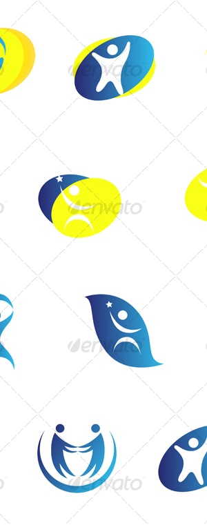 People signs, Vectors | GraphicRiver