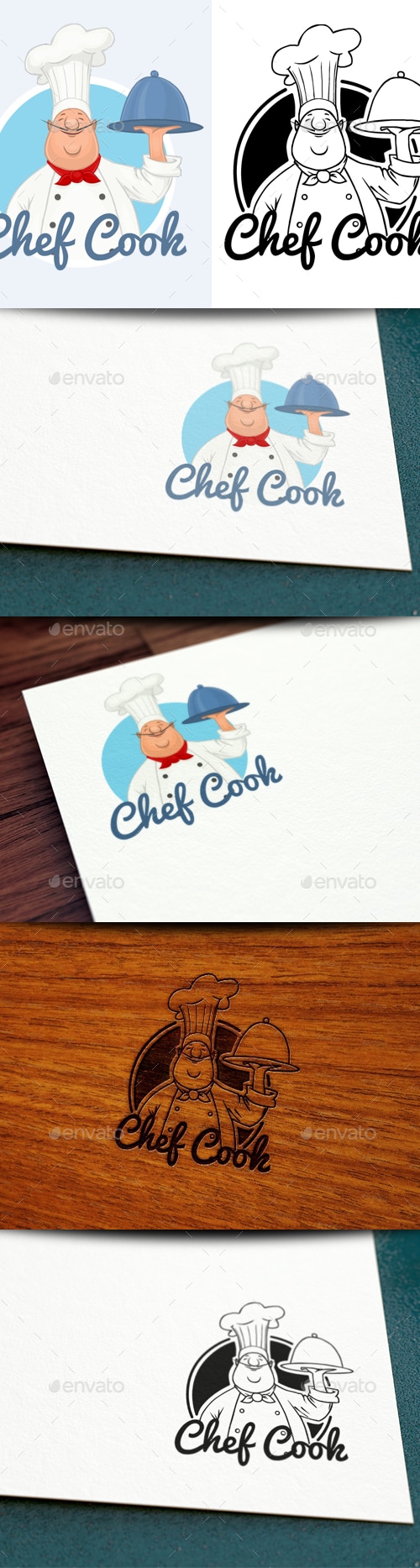 Chef Cook Logo, Logo Templates | GraphicRiver