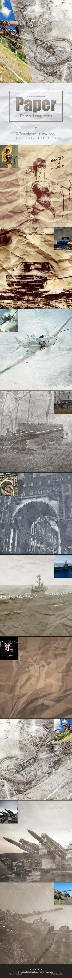 Paper - Photo Templates, Graphics | GraphicRiver
