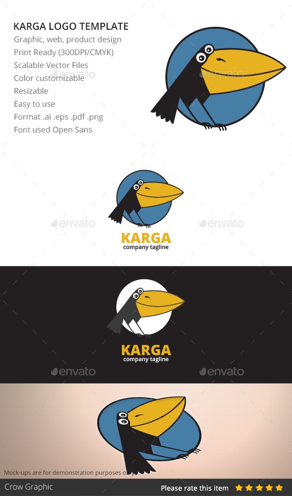 Karga, Logo Templates | GraphicRiver