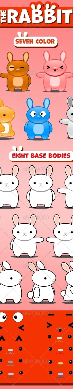 The Rabbit, Vectors | GraphicRiver