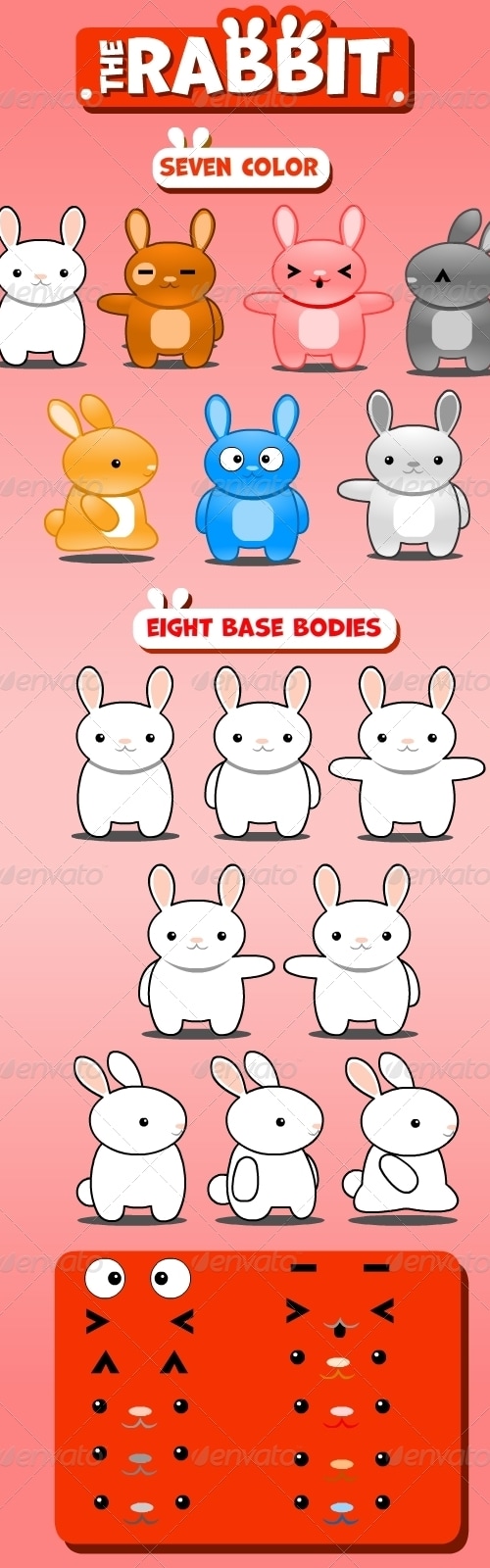 The Rabbit, Vectors | GraphicRiver