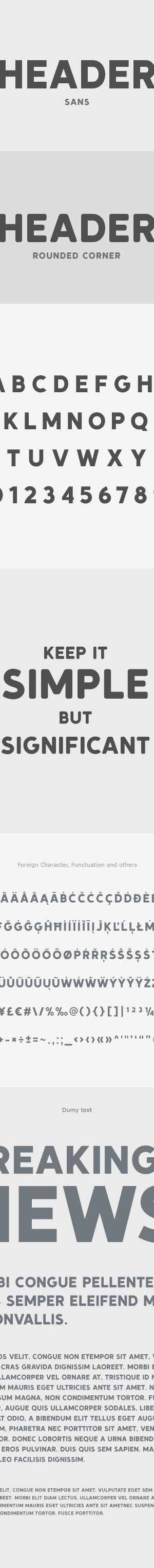 Header Font, Fonts | GraphicRiver