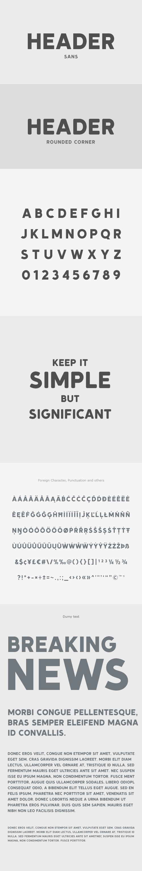 Header Font, Fonts | GraphicRiver
