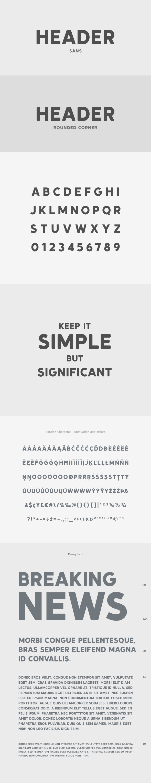 Header Font, Fonts | GraphicRiver