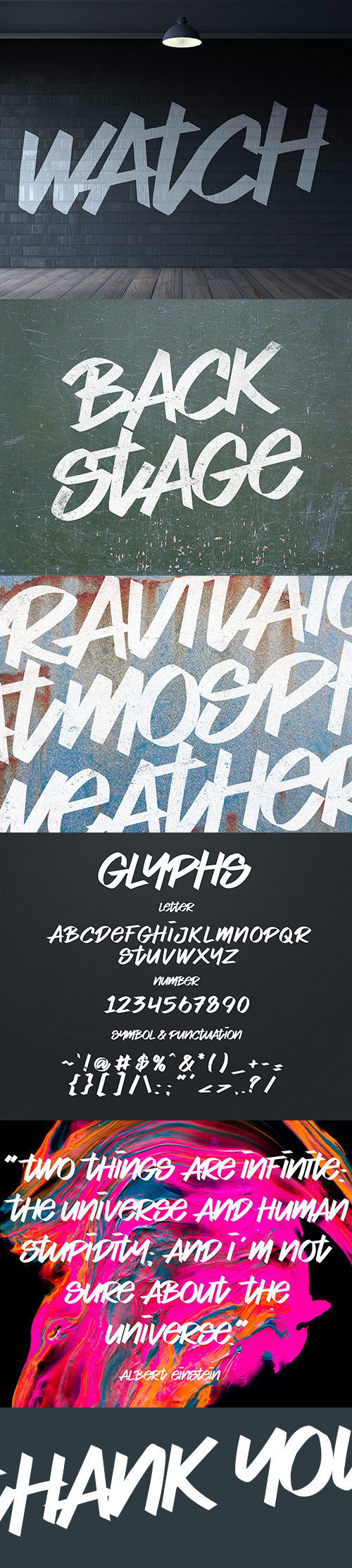 Watch, Fonts | GraphicRiver