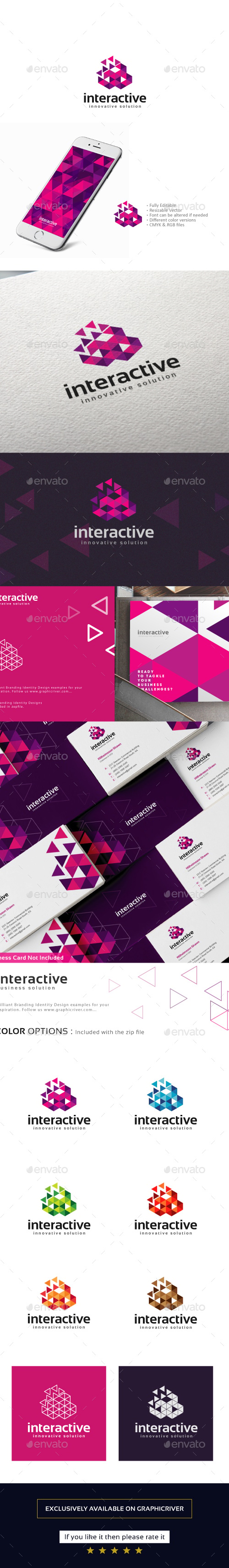 Interactive Logo, Logo Templates | GraphicRiver