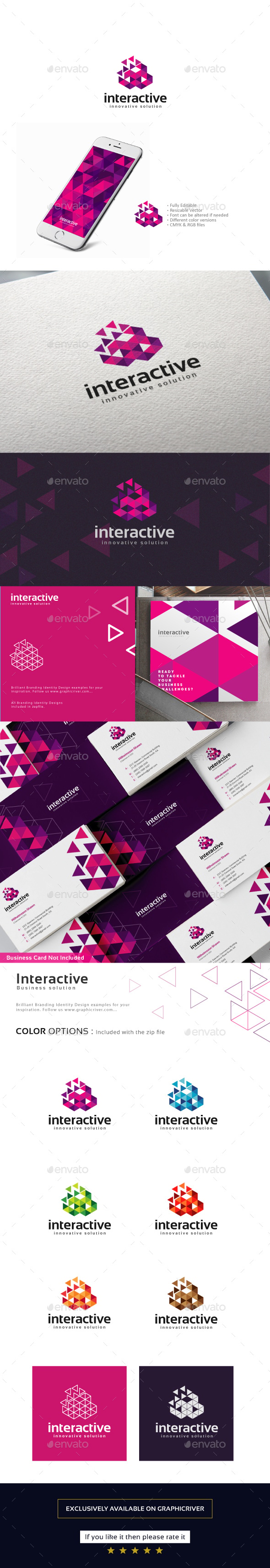 Interactive Logo, Logo Templates | GraphicRiver