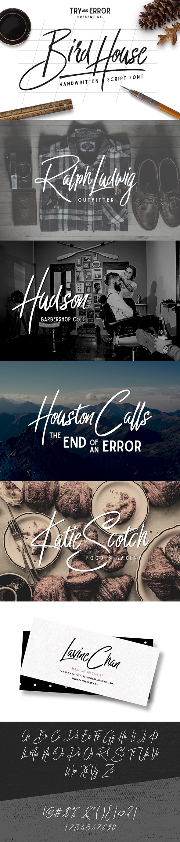 Bird House Script, Fonts | GraphicRiver