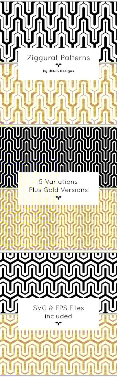 Ziggurat Patterns, Add-ons | GraphicRiver