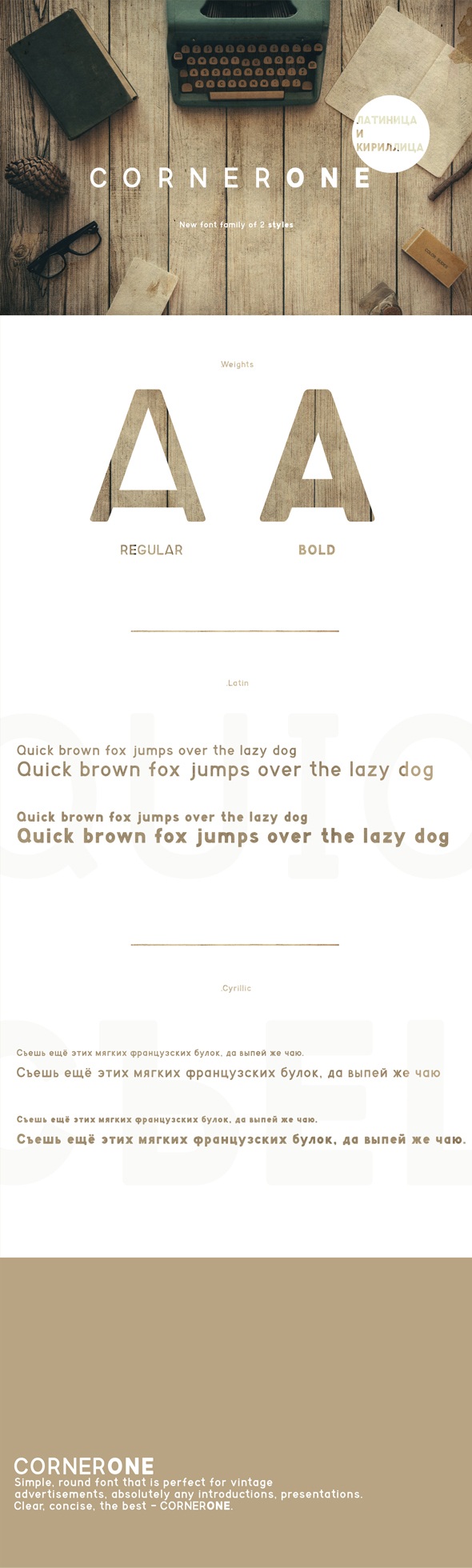 CornerOne Typeface, Fonts | GraphicRiver