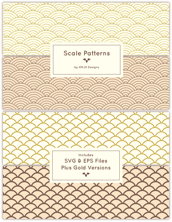 Scale Patterns, Add-ons | GraphicRiver