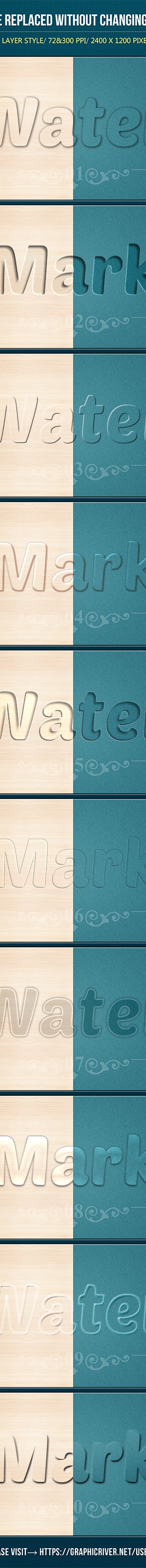 Watermark Text Effects, Add-ons | GraphicRiver