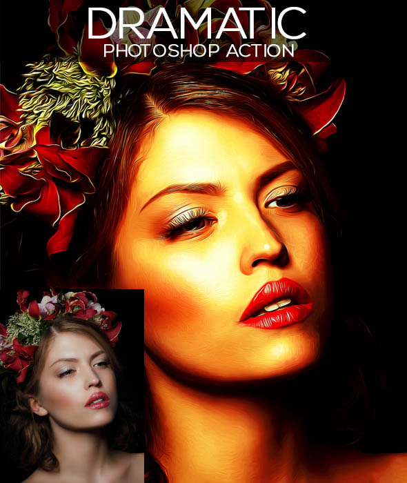 Dramatic Photoshop Action, Add-ons | GraphicRiver
