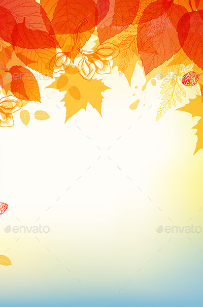 Abstract Autumn Background, Vectors | GraphicRiver