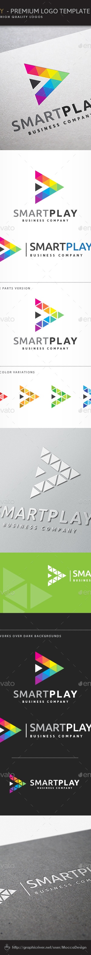 Smart Play Logo, Logo Templates | GraphicRiver