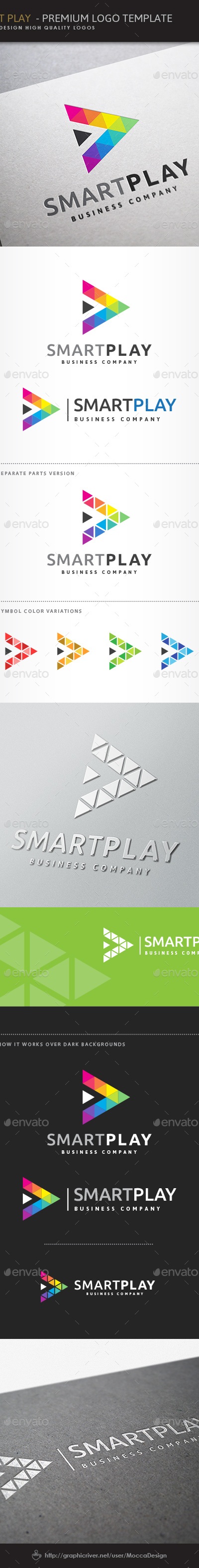 Smart Play Logo, Logo Templates | GraphicRiver