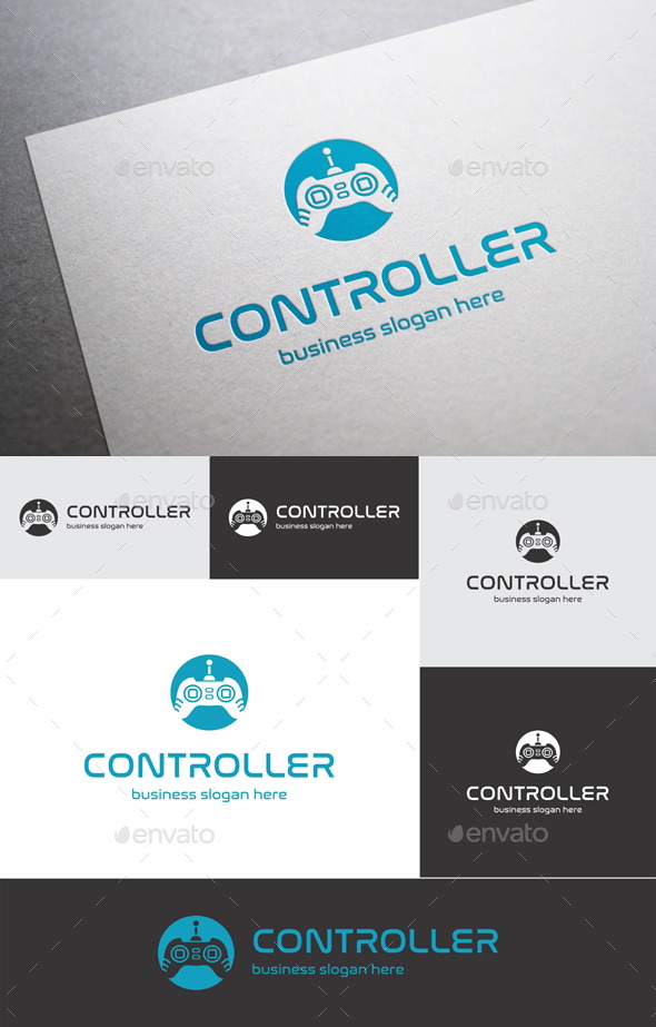 Controller Logo, Logo Templates | GraphicRiver