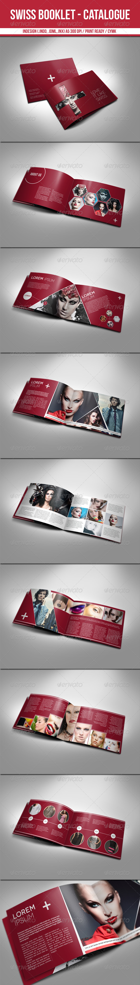 Swiss Booklet Catalogue , Print Templates GraphicRiver