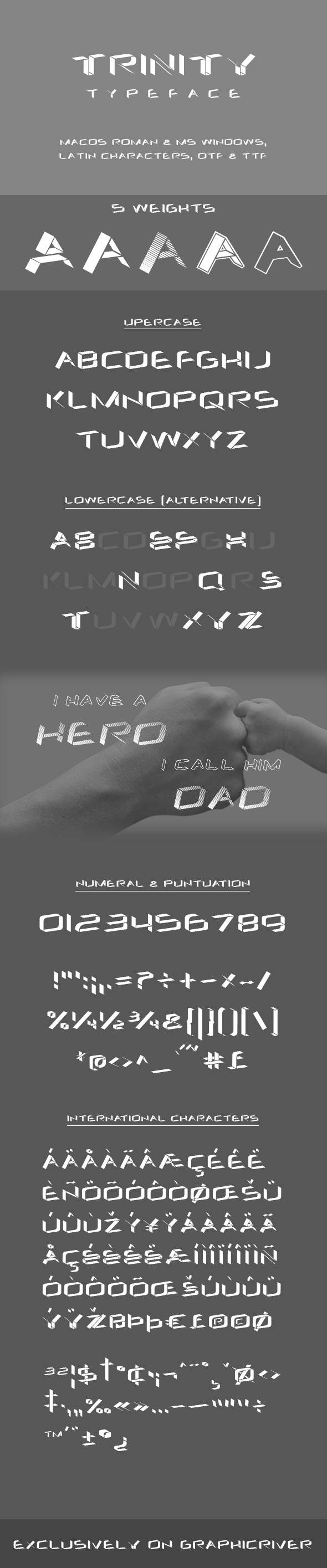 Trinity, Fonts | GraphicRiver