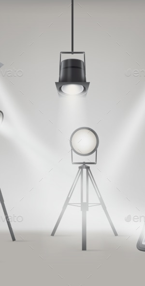 Set of Vector Scenic Spotlights, Vectors | GraphicRiver