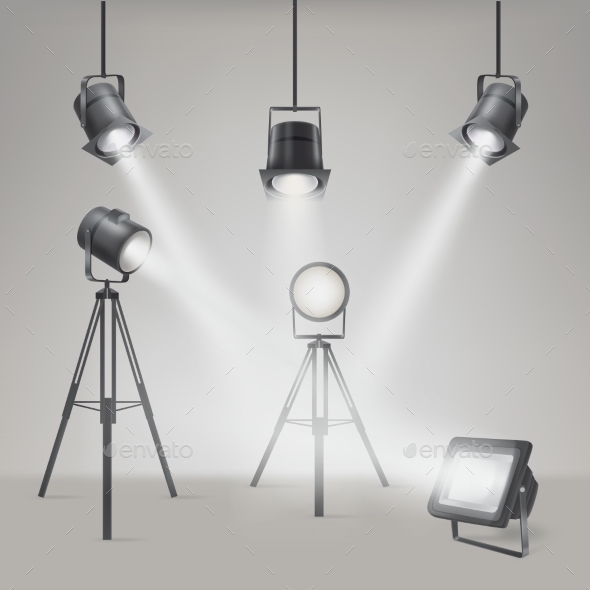 Set of Vector Scenic Spotlights, Vectors | GraphicRiver