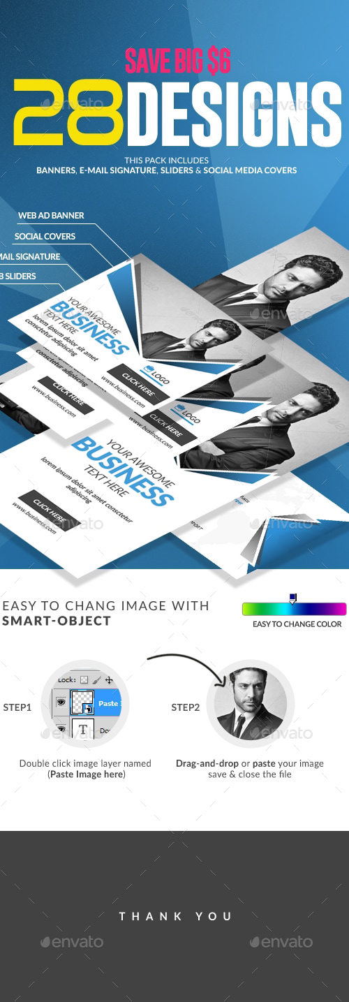 Combo Pack, Web Elements | GraphicRiver