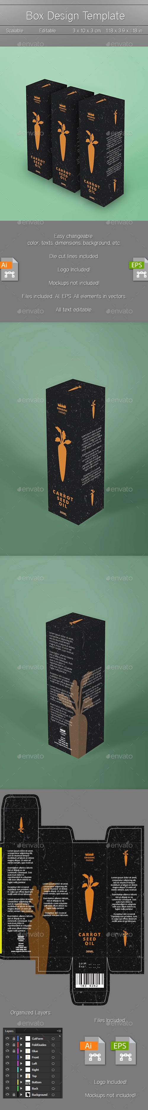 Box Print Template Design, Print Templates | GraphicRiver