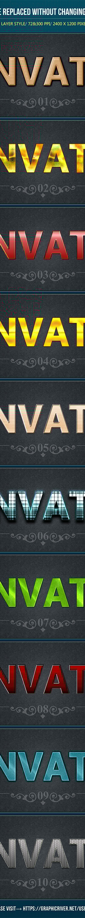 Colorful Outline Text Effects, Add-ons | GraphicRiver