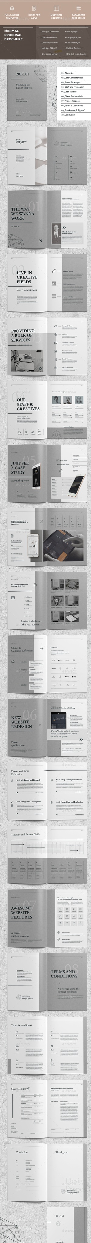 Proposal, Print Templates | GraphicRiver