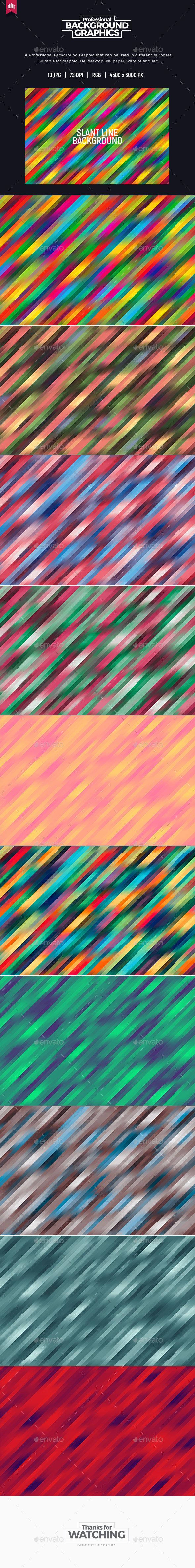 Slant Lines Background, Graphics | GraphicRiver