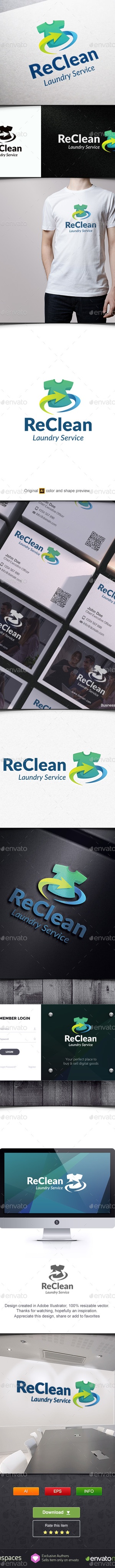 ReClean, Logo Templates | GraphicRiver