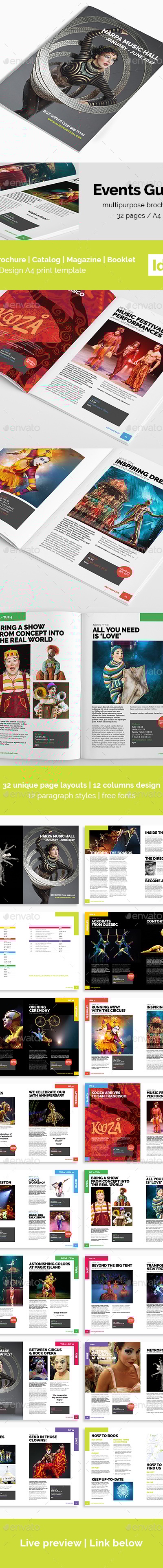 Event Guide | Creative Brochure, Print Templates | GraphicRiver