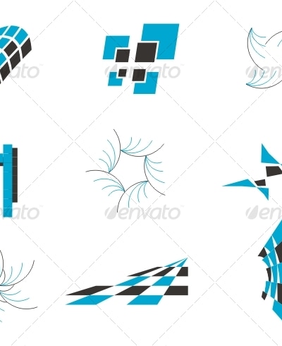 Vector design elements, Vectors | GraphicRiver