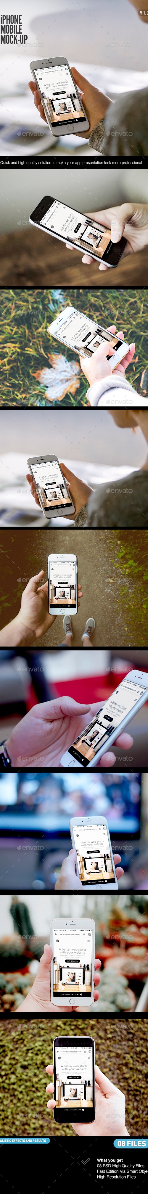 Mobile Phone Mock-Up | Holding Device Edition, Graphics | GraphicRiver