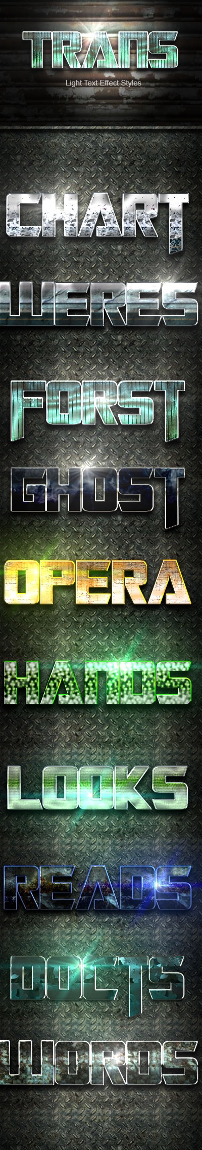 Trans Text Effect V11, Add-ons | GraphicRiver