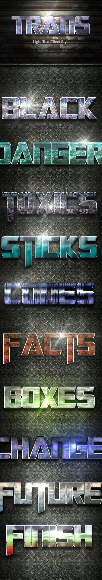 Trans Text Effect V15, Add-ons | GraphicRiver