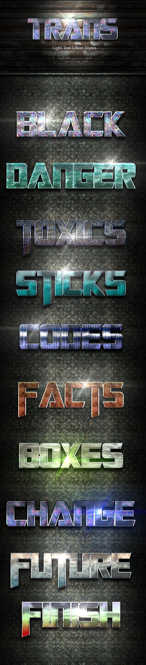 Trans Text Effect V15, Add-ons | GraphicRiver