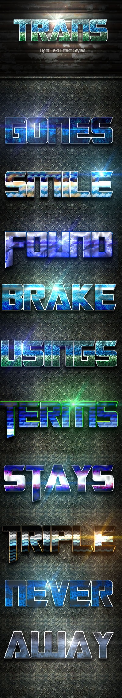 Trans Text Effect V10, Add-ons | GraphicRiver