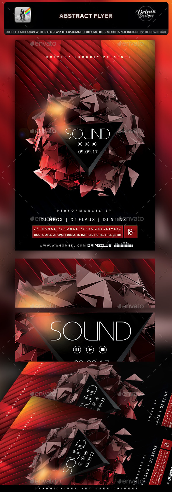 Abstract Flyer, Print Templates | GraphicRiver
