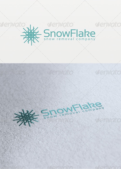 Snow Flake Logo, Logo Templates | GraphicRiver
