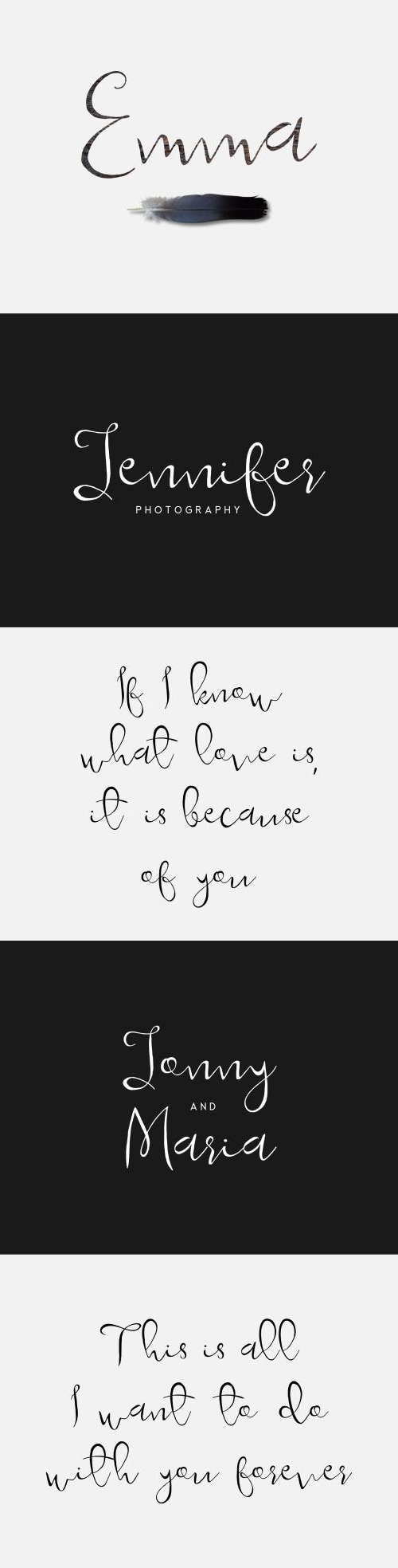 Hello Emma, Fonts | GraphicRiver