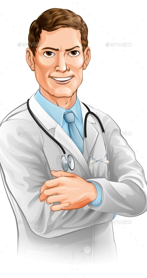 Doctor Character, Vectors | GraphicRiver