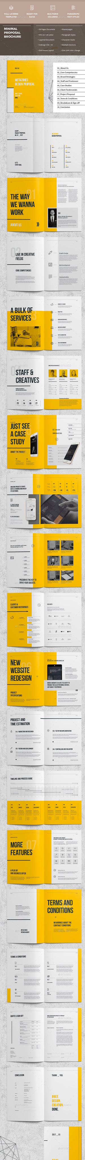 Proposal, Print Templates | GraphicRiver