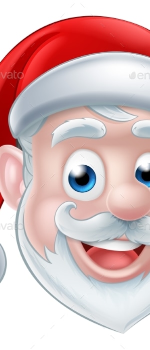 Santa Cartoon, Vectors | GraphicRiver