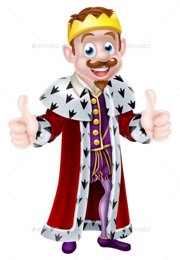 Cartoon King, Vectors | GraphicRiver