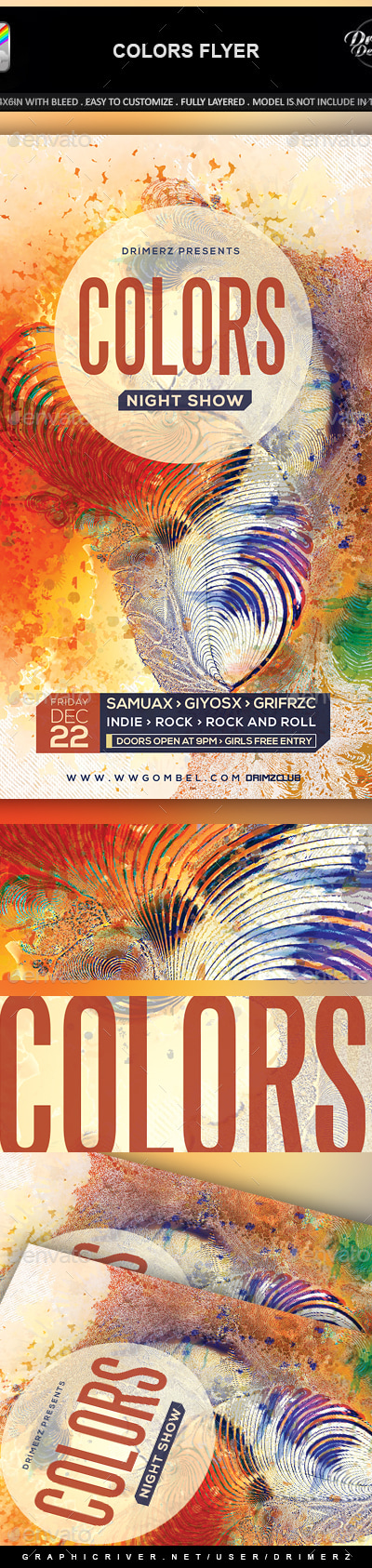 Colors Flyer, Print Templates | GraphicRiver