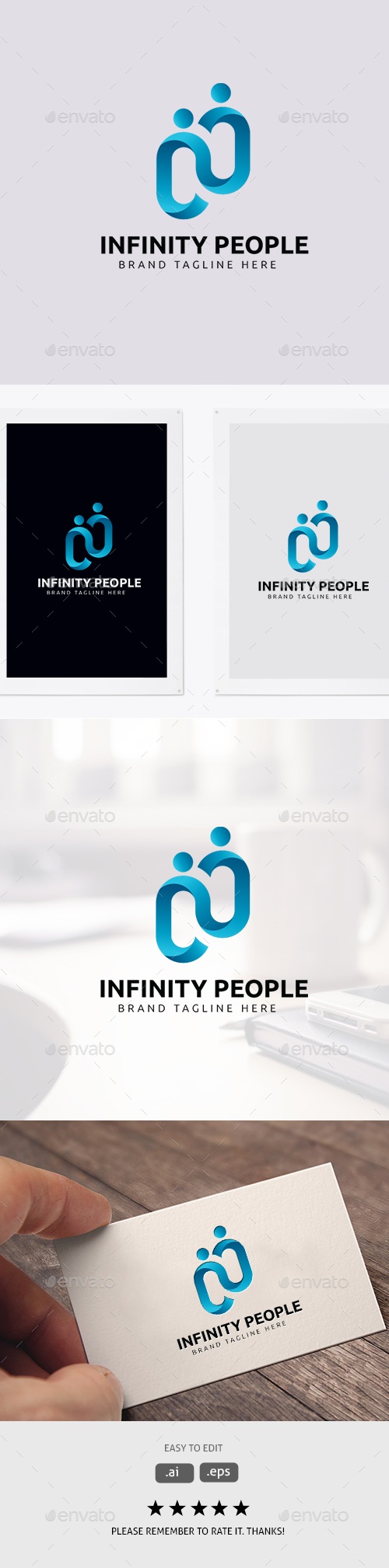 Infinity People, Logo Templates | GraphicRiver